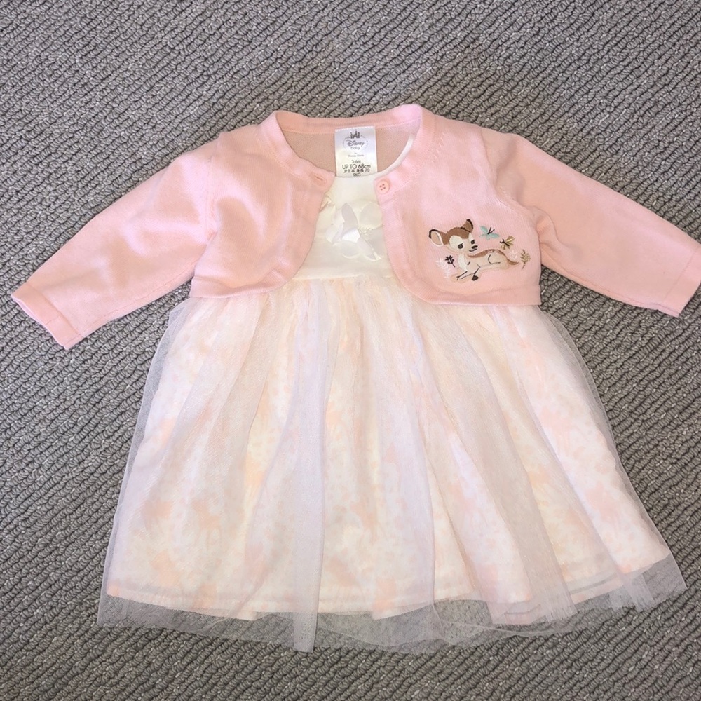 Disney Bambi Dress 3-6 MO